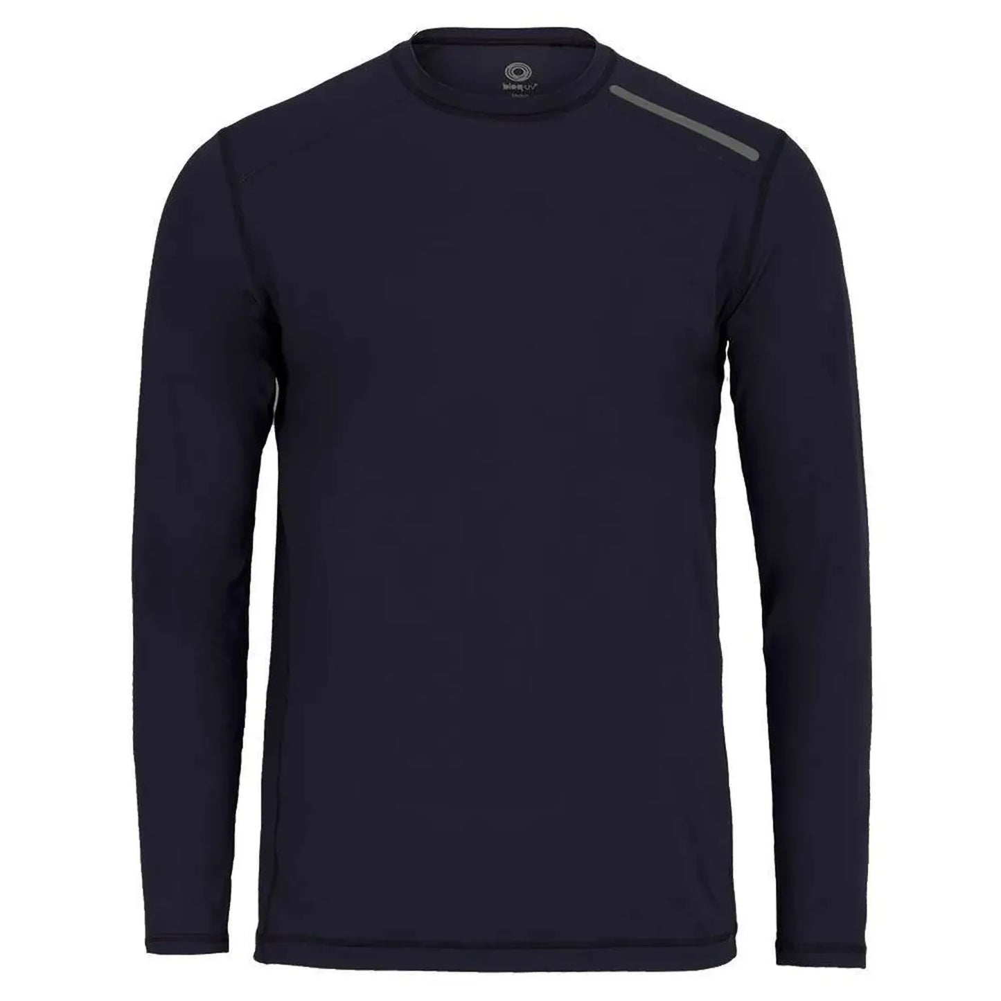 Men's Jet Tee Long Sleeve Tennis Top-Apparel-BloqUV-94322-NAVY-L_3d885396-a9d2-4c4c-b367-91d77797d7c5-Tennis Express