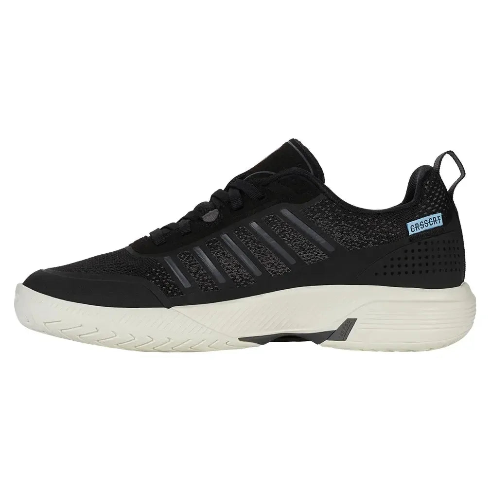 Women's Ultra Court Pickleball Shoes Black and Snow White