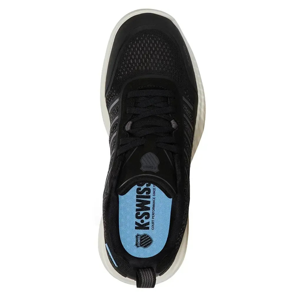 Women's Ultra Court Pickleball Shoes Black and Snow White
