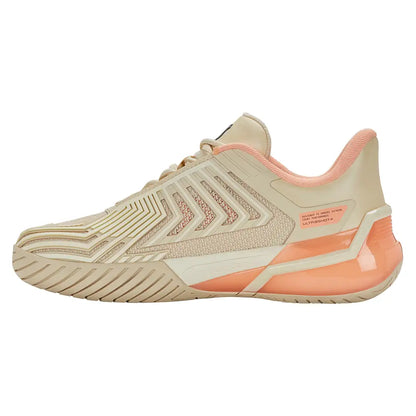 Women's Ultrashot 4 Tennis Shoes Whitecap Gray and Peach Parfait