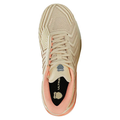 Women's Ultrashot 4 Tennis Shoes Whitecap Gray and Peach Parfait