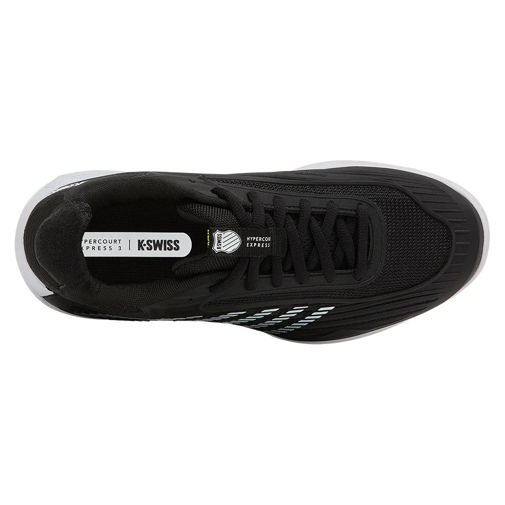 Women's Hypercourt Express 3 Tennis Shoes Black and White
