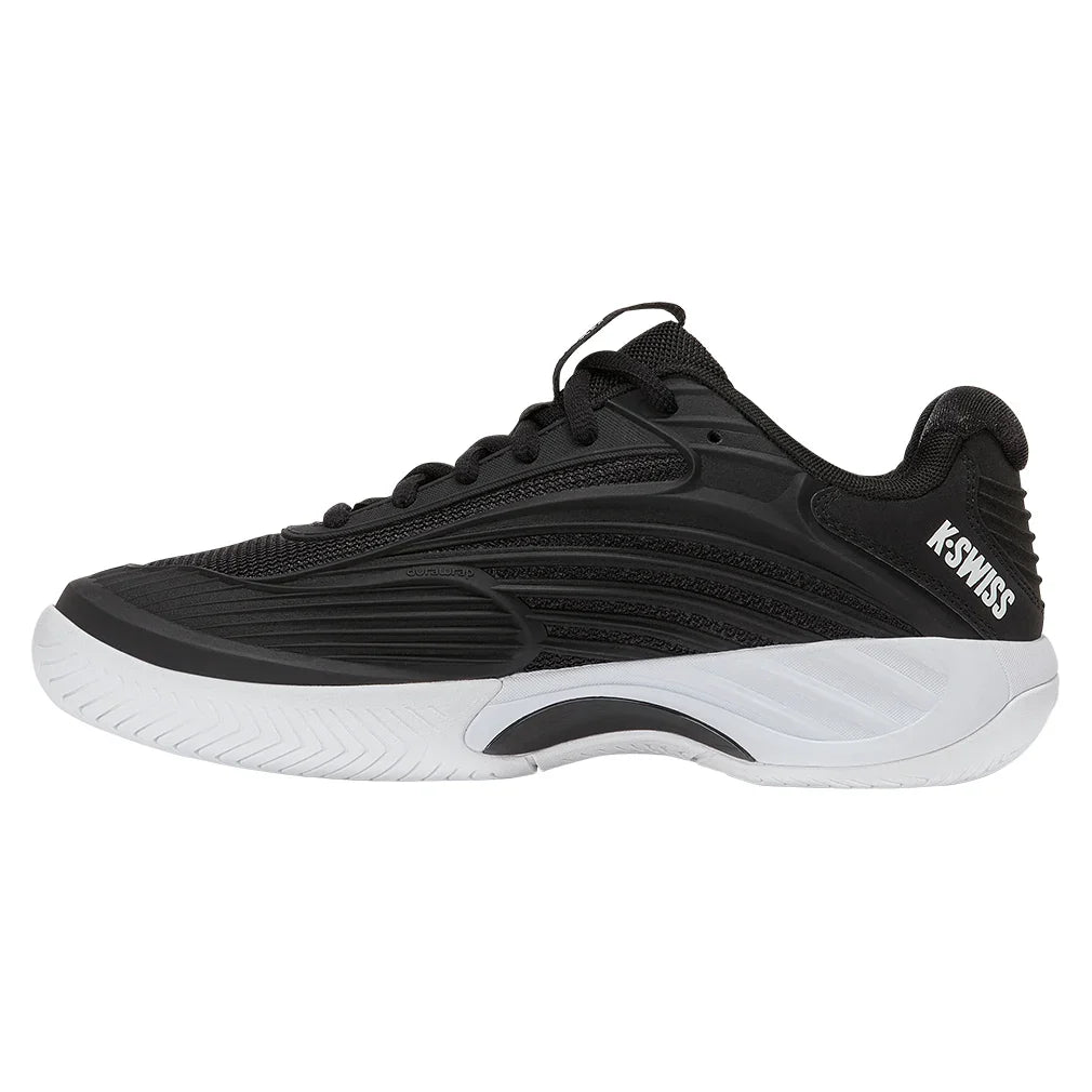 Women's Hypercourt Express 3 D Width Tennis Shoes Black and White
