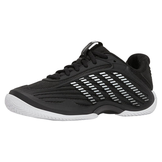 Women's Hypercourt Express 3 D Width Tennis Shoes Black and White-Footwear-K-Swiss-94606-002-x-673265Tennis Express