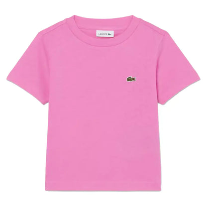 Boys' Core Tennis Top-Apparel-Lacoste-947025-GLH-1-Tennis Express