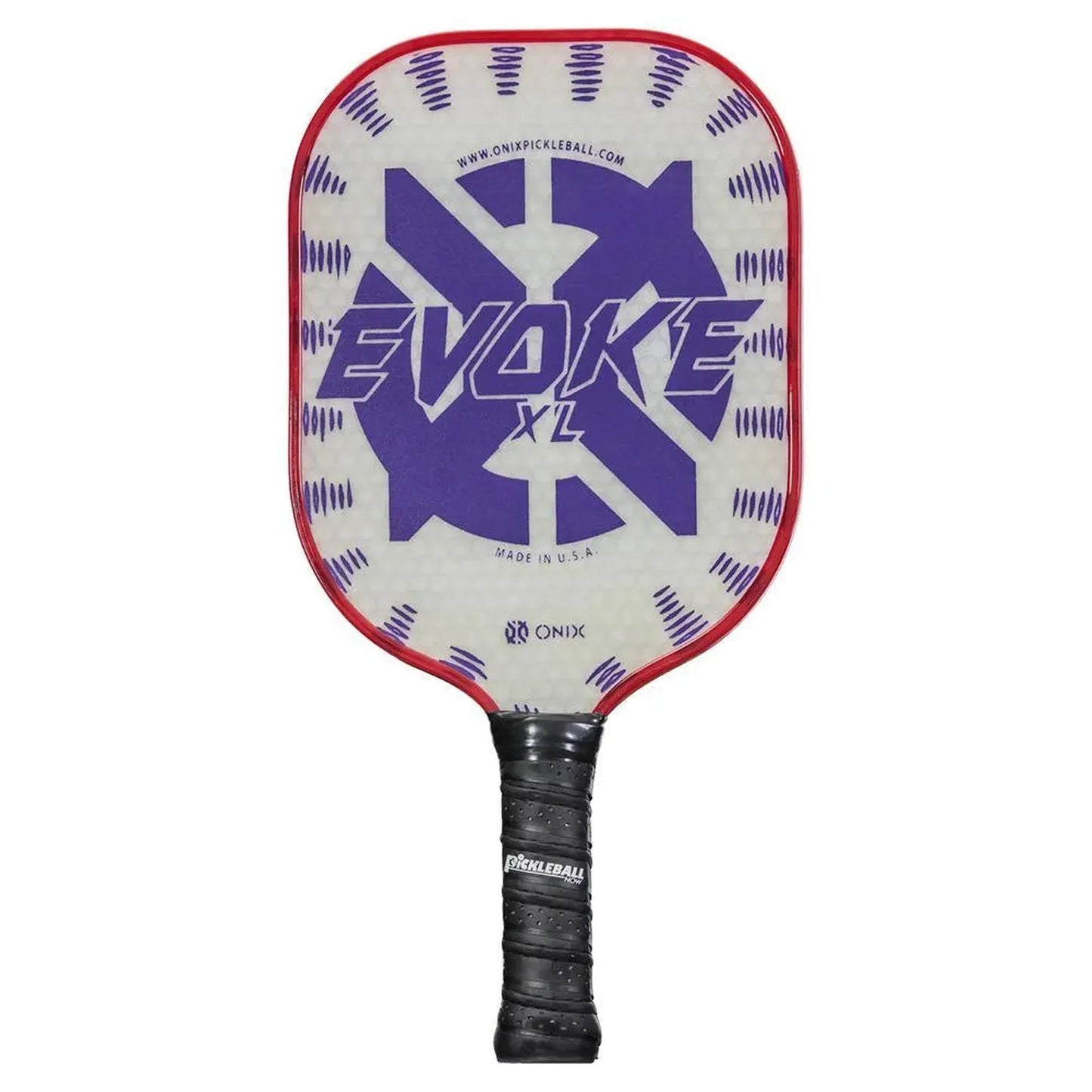 Evoke XL Composite Pickleball Paddle-Racquets-Onix-95188-PURPLE-L-Tennis Express