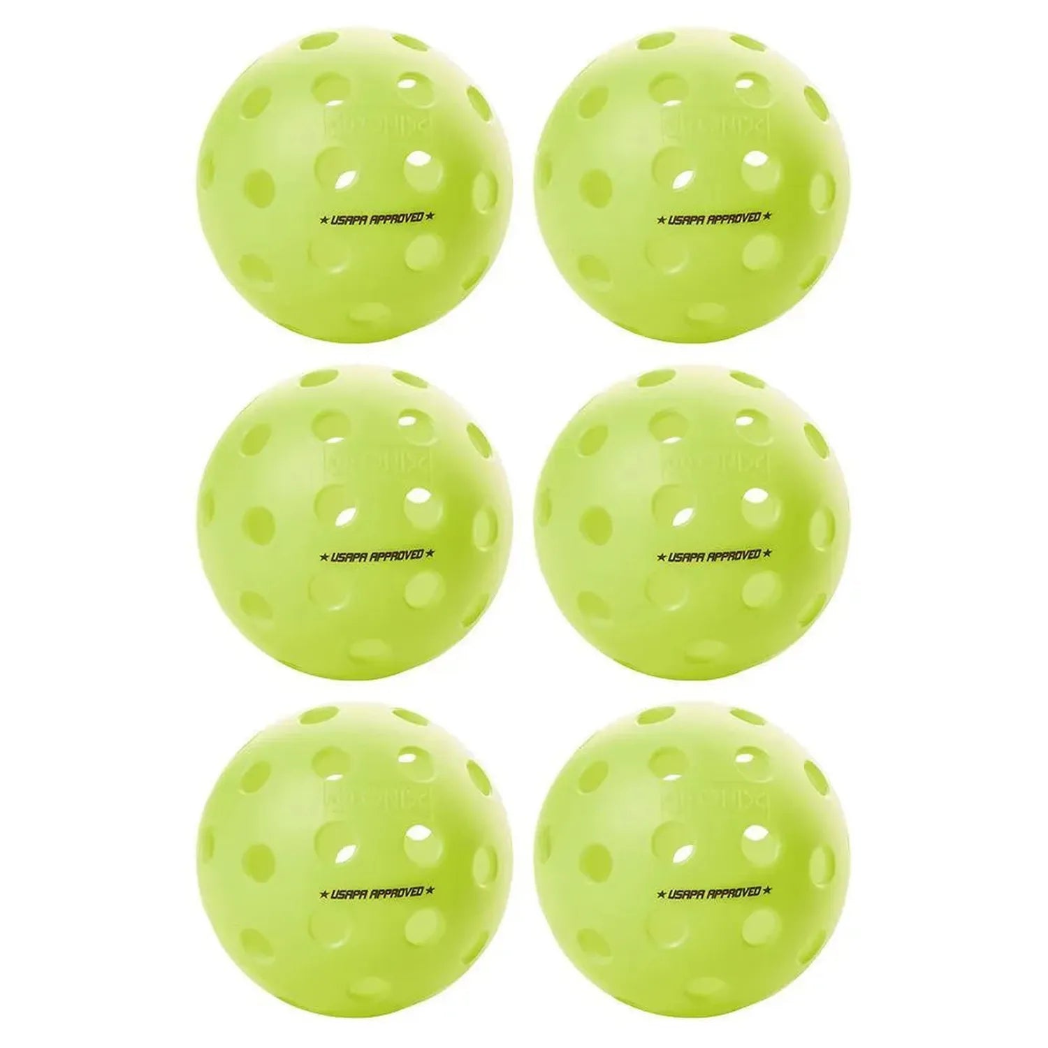Fuse G2 Outdoor Pickleballs Neon 6-Pack-Balls-Onix-95195-DEFAULT-L-Tennis Express