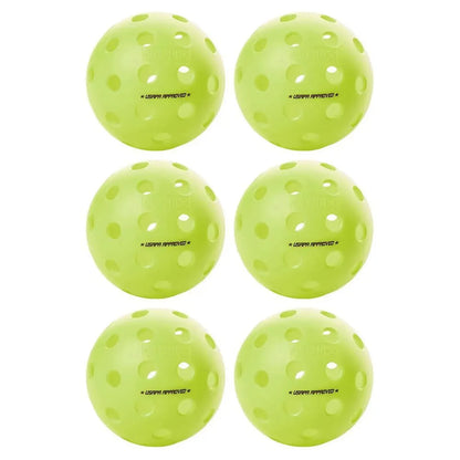 Fuse G2 Outdoor Pickleballs Neon 6-Pack-Balls-Onix-95195-DEFAULT-L-Tennis Express