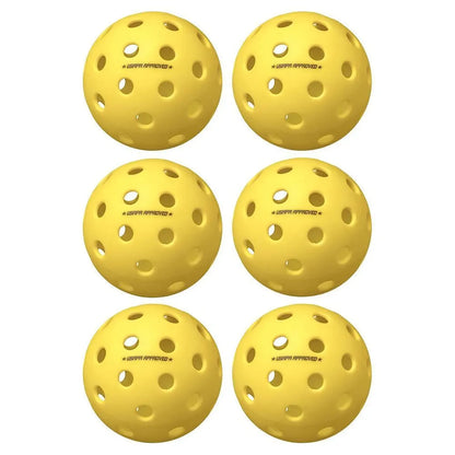 Fuse G2 Outdoor Pickleballs Yellow 6-Pack-Balls-Onix-95196-DEFAULT-L-Tennis Express