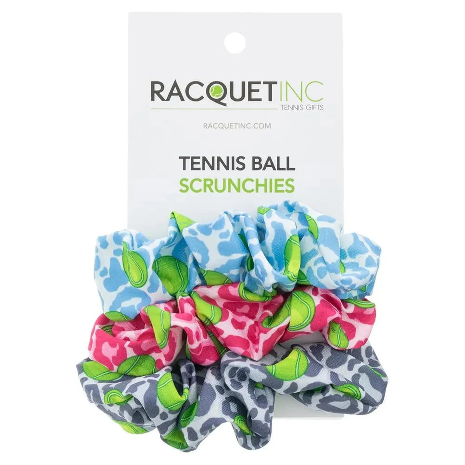Tennis Ball Scrunchies Cheetah-Accessories-Racquet Inc-95592-DEFAULT-L-Tennis Express