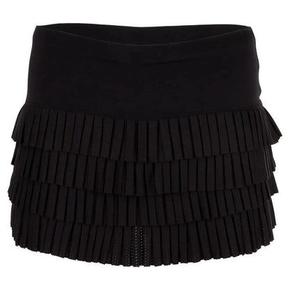 Women's Mon Amie Tennis Skort-Apparel-Lucky In Love-95645-001_BLACK-L-Tennis Express