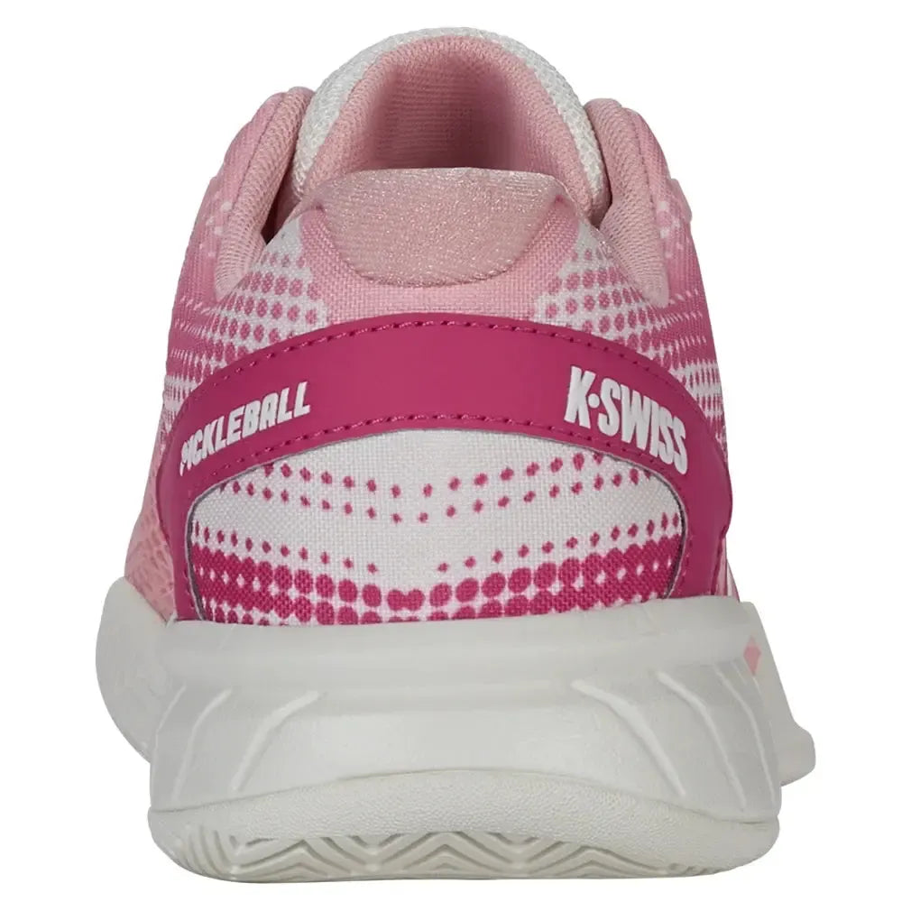 Women's Express Light Pickleball Shoes Raspberry Sorbet and Cloud Dancer