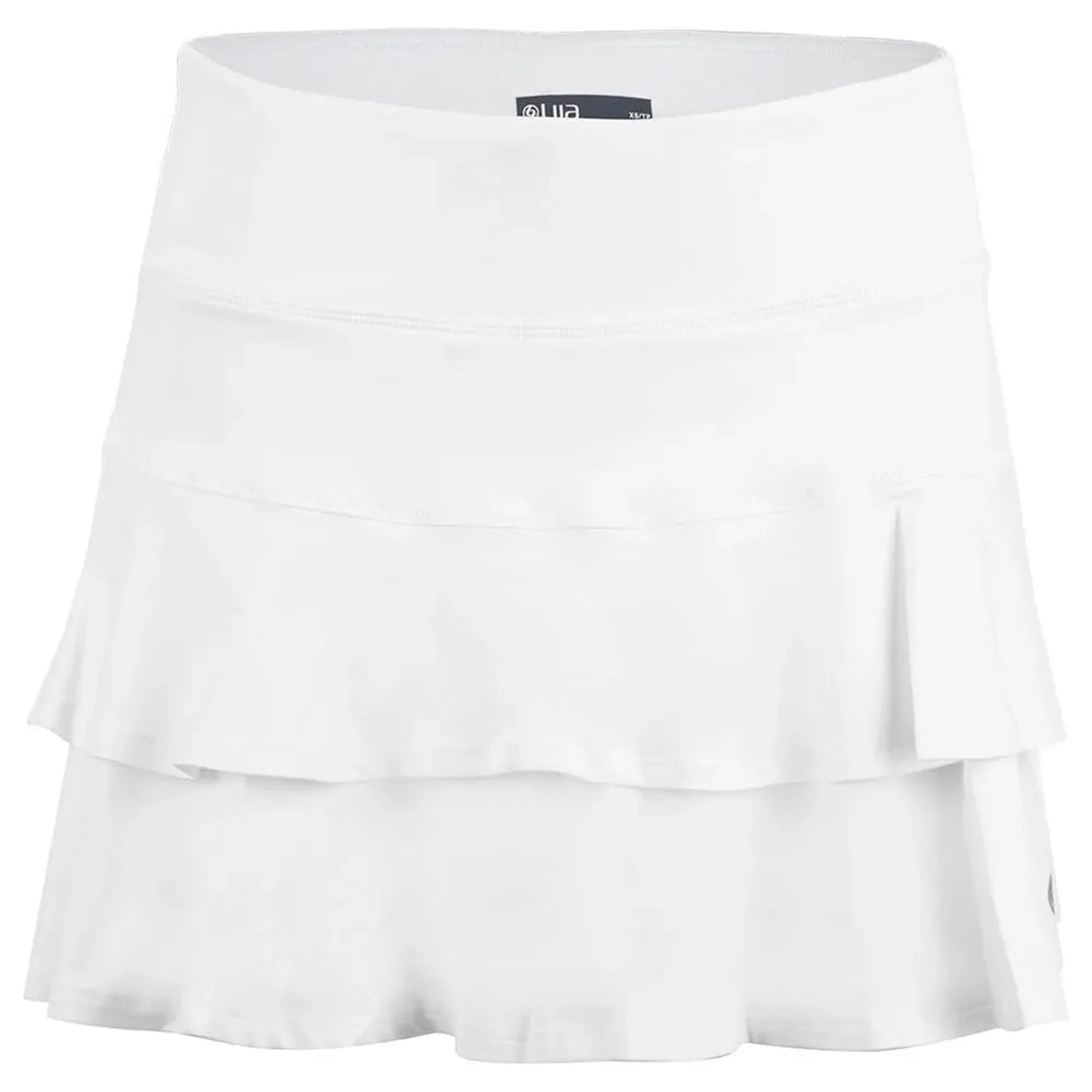 Women's Match Tennis Skort-Apparel-Lija-96611-WHITE-L-Tennis Express