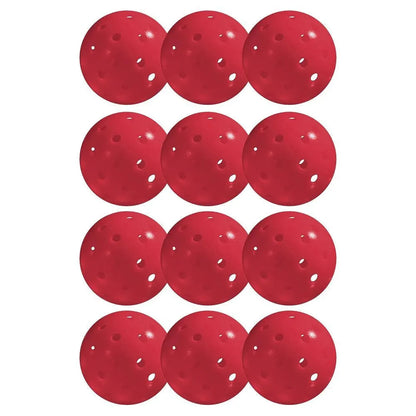 X-40 Outdoor Pickleballs 12 Pack Pink-Balls-Franklin Sports-97818-DEFAULT-L-Tennis Express