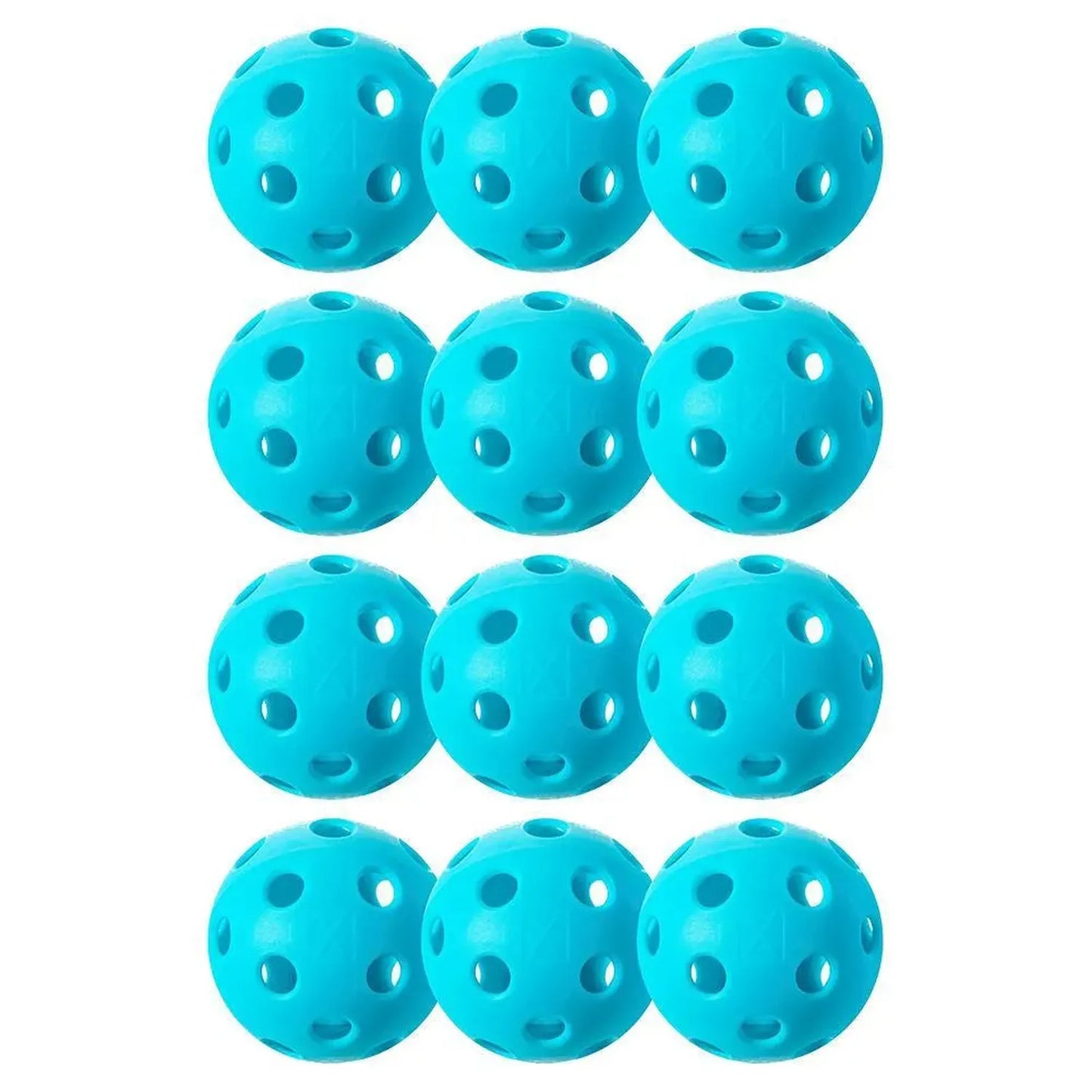 X-26 Indoor Pickleballs 12 Pack Blue-Balls-Franklin Sports-97822-DEFAULT-L-Tennis Express