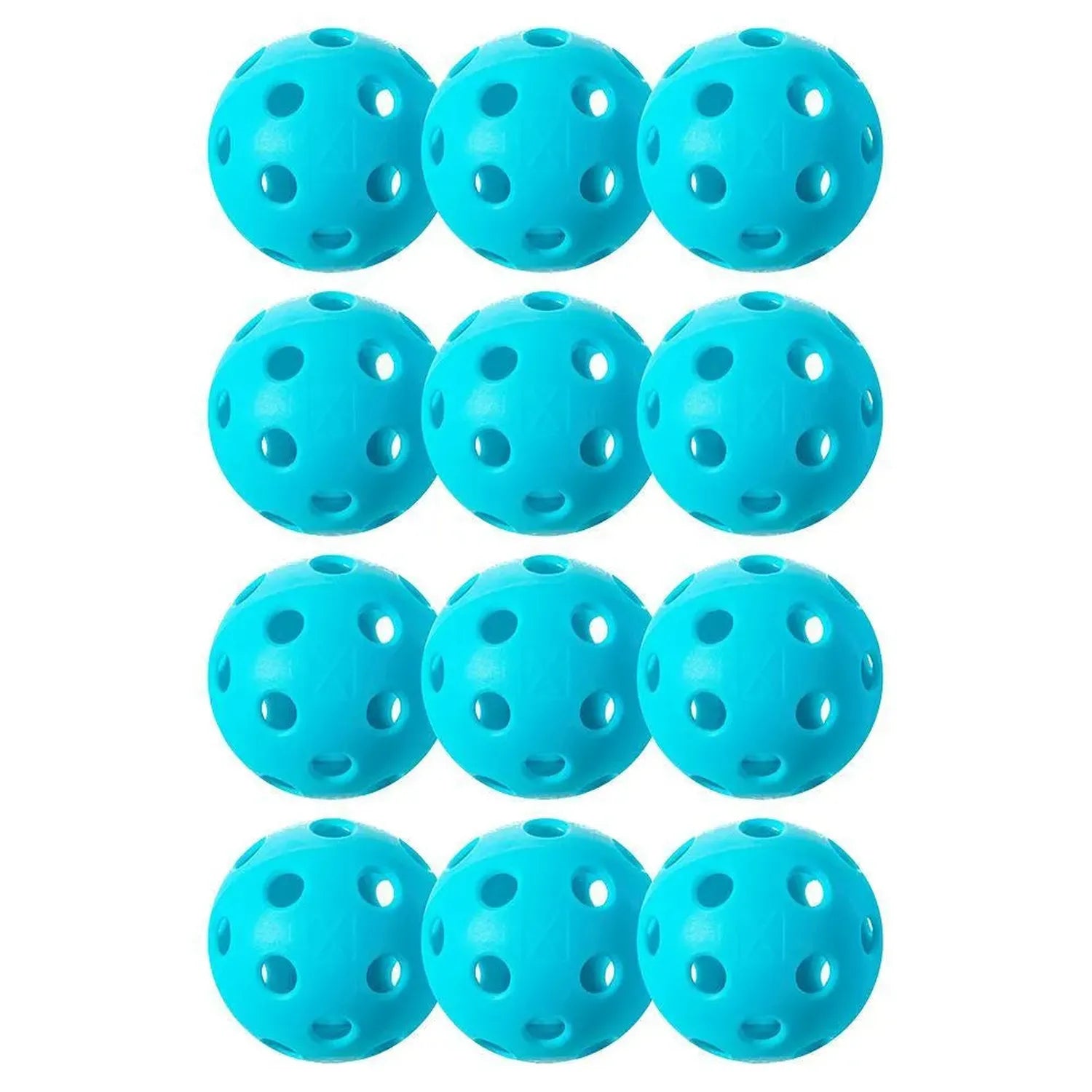X-26 Indoor Pickleballs 12 Pack Blue-Balls-Franklin Sports-97822-DEFAULT-L-Tennis Express