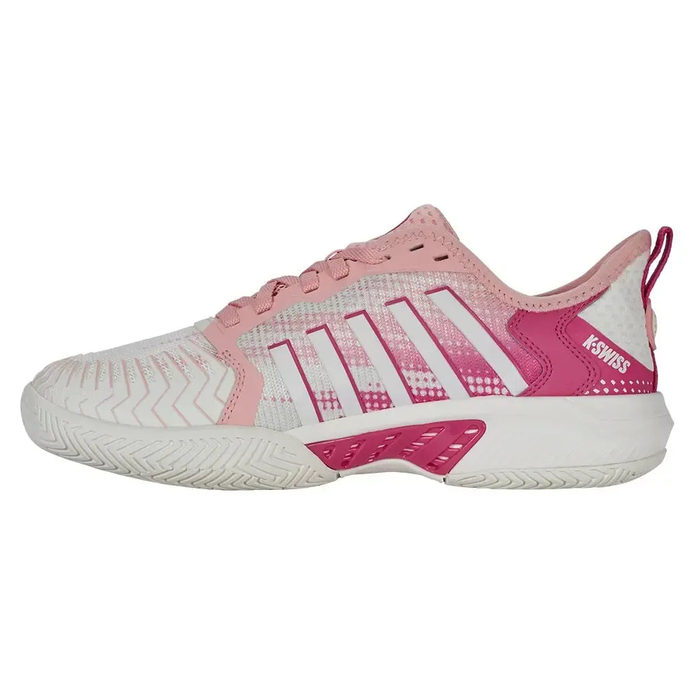 Women's Pickleball Supreme Shoes Cloud Dancer and Raspberry Sorbet