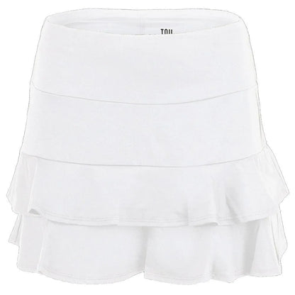 Women's Doubles 13.5 Inch Tennis Skort-Apparel-Tail-98094-120X_CHALK-L-Tennis Express