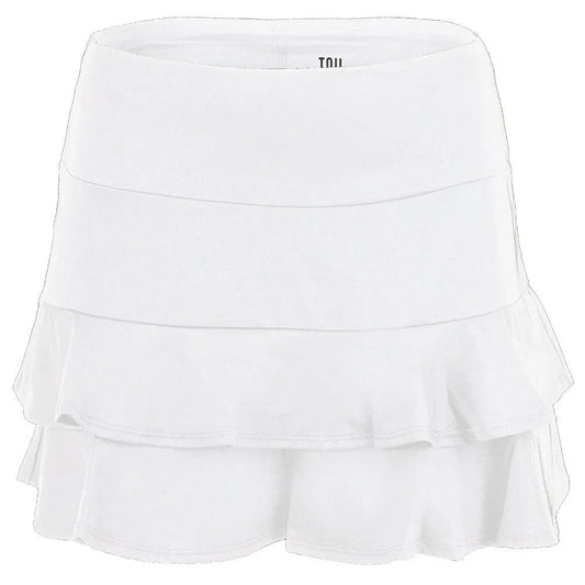 Women's Doubles 13.5 Inch Tennis Skort-Apparel-Tail-98094-120X_CHALK-L-Tennis Express