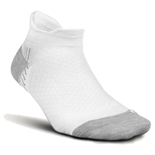 Plantar Fasciitis Relief Light Cushion No Show Tab Socks-Socks-Feetures-98207-158_WHITE-L-Tennis Express