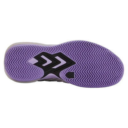 Women's Ultrashot 3 Clay Court Tennis Shoes Raindops and Paisley Purple