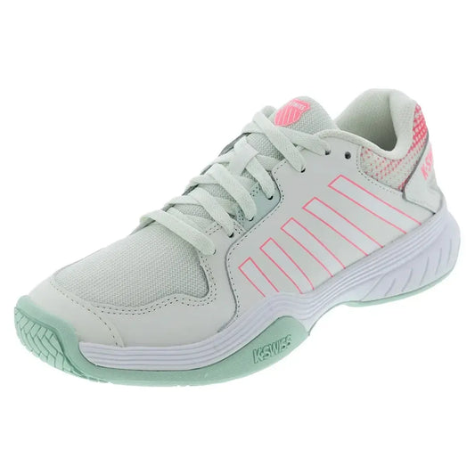 Women's Court Express Pickleball Shoes Ice and White-Footwear-K-Swiss-98552-440F25copy-Tennis Express