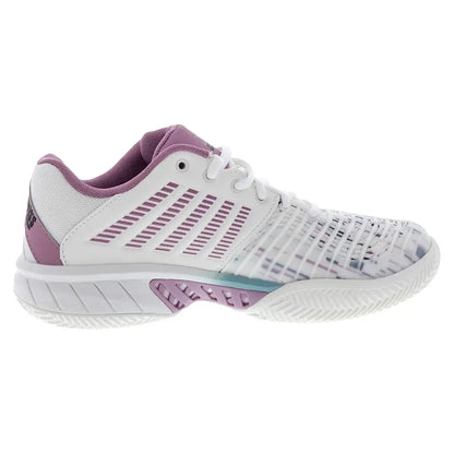 Women's Express Light 3 Padel Shoes Snow White and Lilas