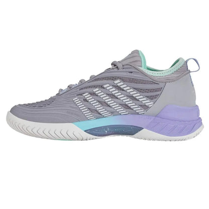Women's Hypercourt Supreme 2 Tennis Shoes Lilac Gray and Nimbus Cloud