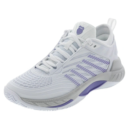 Women's Hypercourt Supreme 2 Tennis Shoes White and Lunar Rock