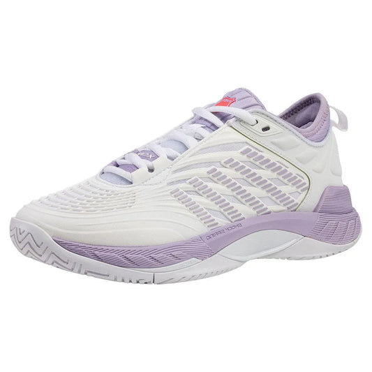 Women's Hypercourt Supreme 2 Tennis Shoes White and Orchid Petal