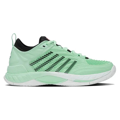 Women's Hypercourt Supreme 2 Tennis Shoes Neon Mint and Black