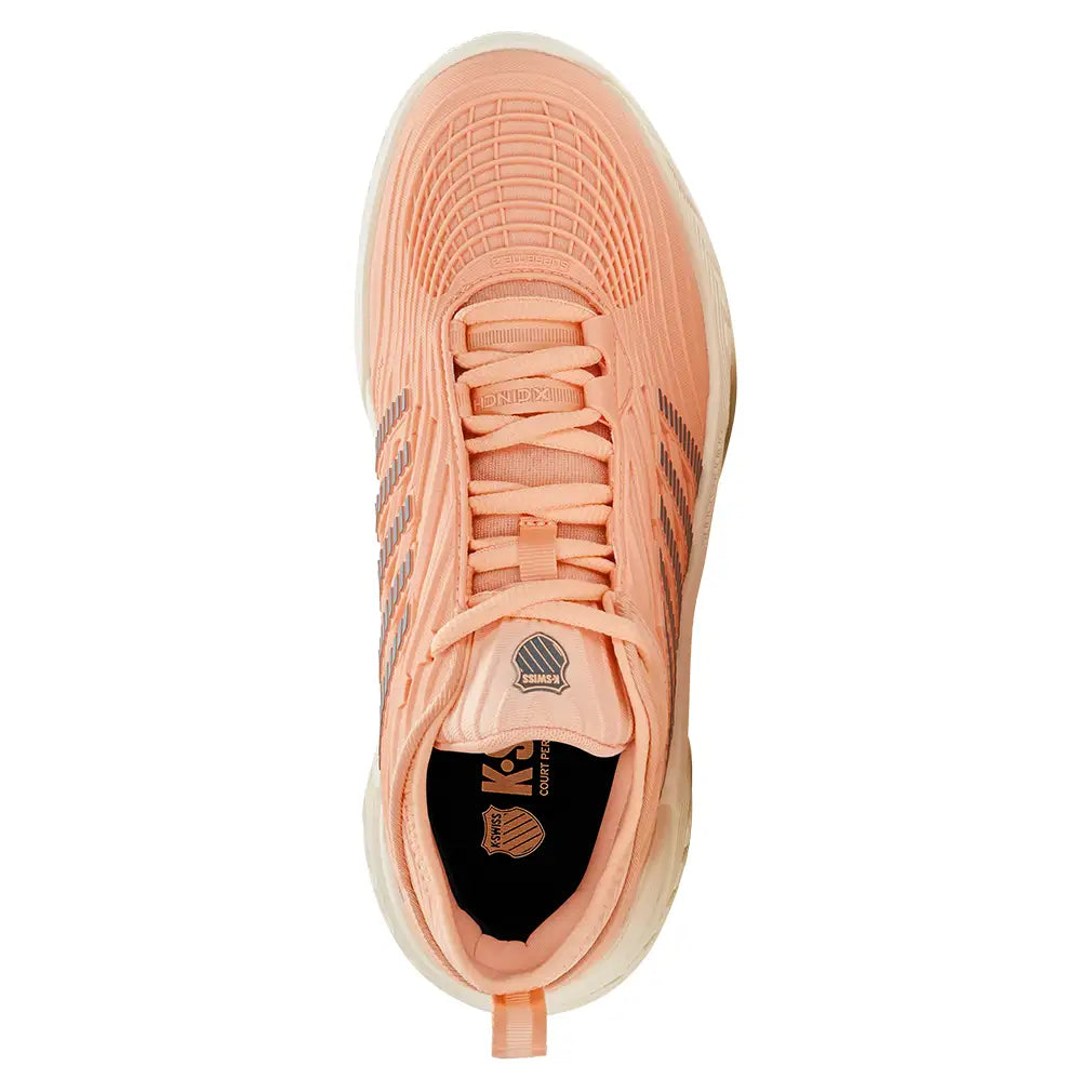 Women's Hypercourt Supreme 2 Tennis Shoes Peach Parfait and Egret