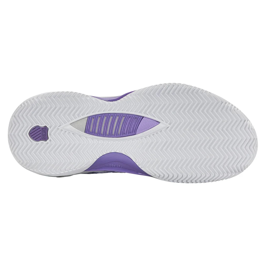 Women's Hypercourt Supreme 2 HB Clay Tennis Shoes White and Lunar Rock