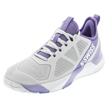 Women's K-Frame Speed Tennis Shoes Nimbus Cloud and White-Footwear-K-Swiss-99484-079S26copy-Tennis Express