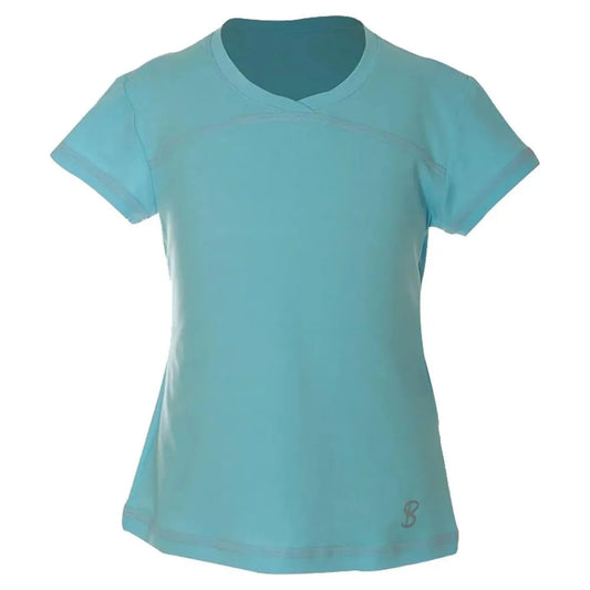 Girls' UV Colors Short Sleeve Tennis Top Babyboy-Apparel-Sofibella-99727-DEFAULT-L-Tennis Express