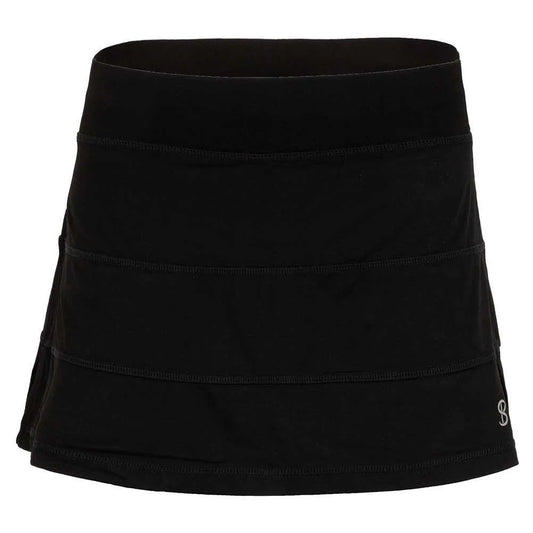 Women's UV Colors 13 Inch Tennis Skort Black-Apparel-Sofibella-99733-DEFAULT-L-Tennis Express