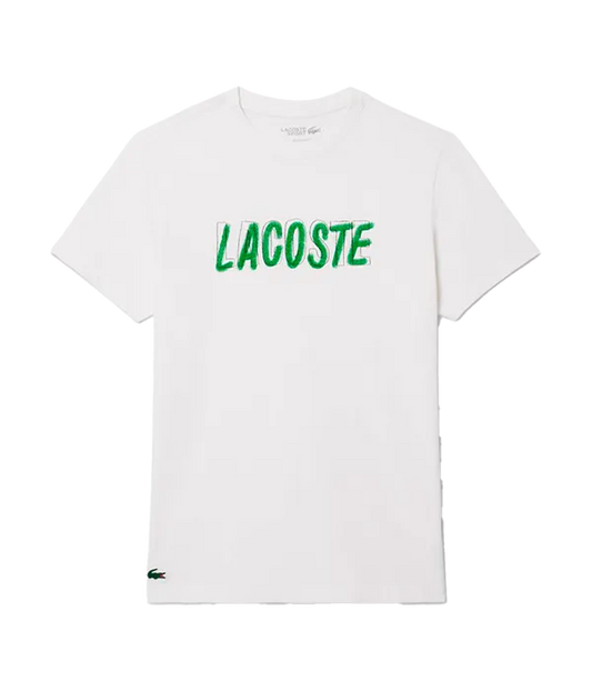 Camiseta Lacoste Ultra Dry White 2025