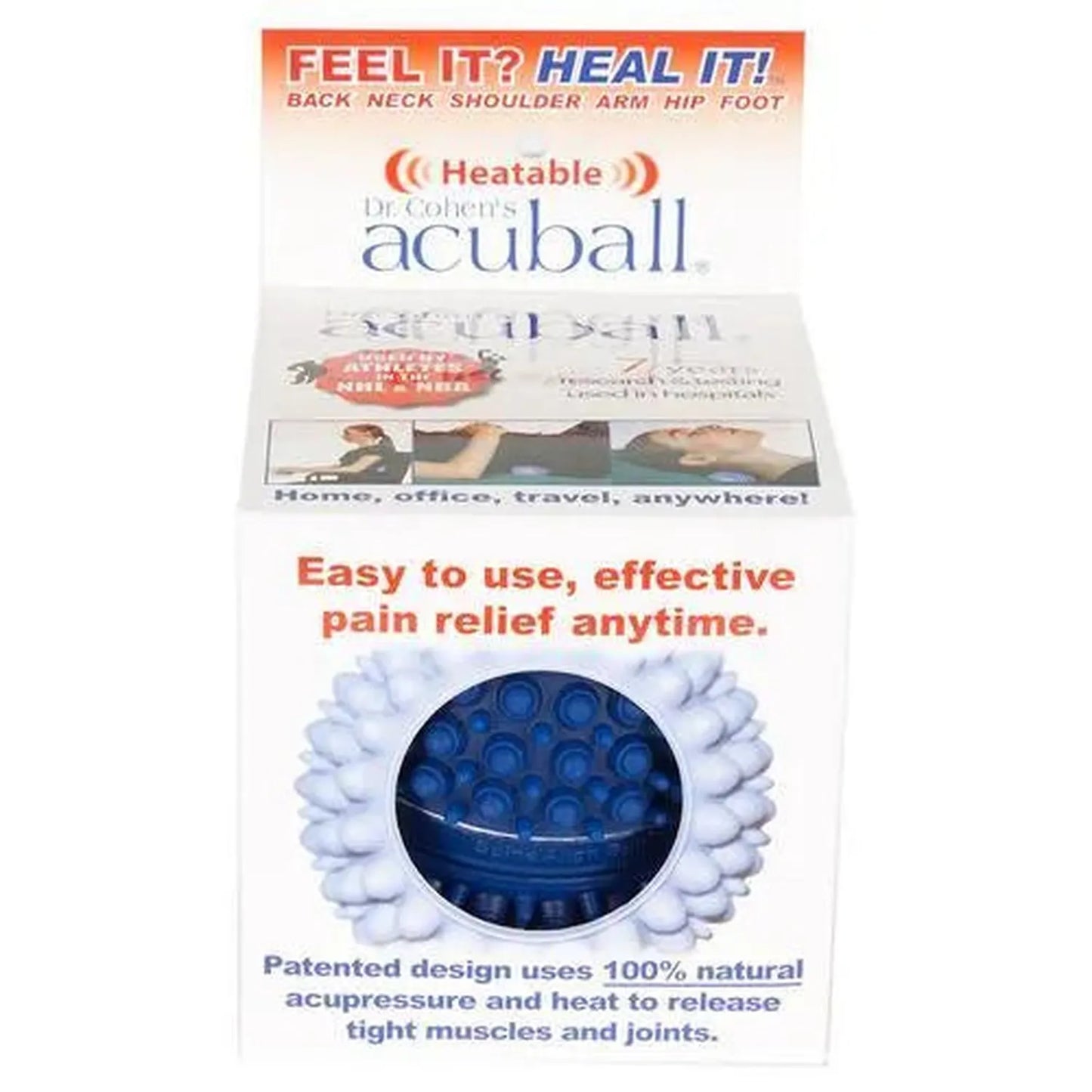 Dr. Cohen's Heatable AcuBall Massage Therapy by Pro-Tec
