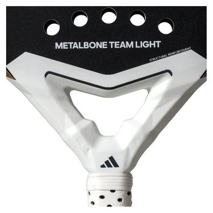 Metalbone Team Light 3.4 Padel Racquet Black and White