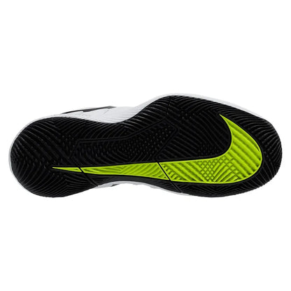 Juniors' Vapor X Tennis Shoes White and Black