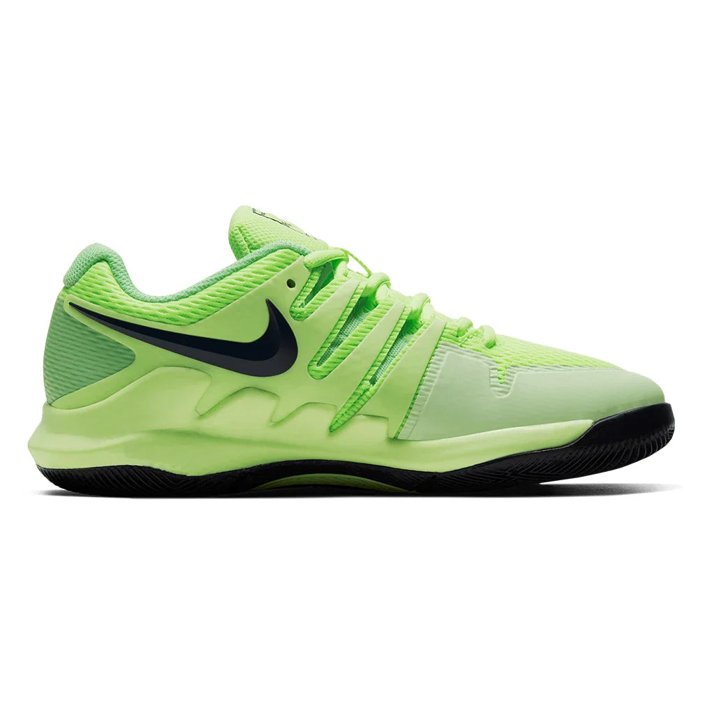 Juniors' Vapor X Tennis Shoes Ghost Green and Blackened Blue