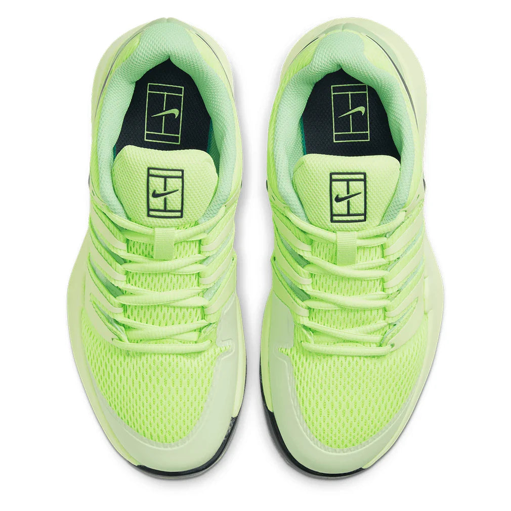 Juniors' Vapor X Tennis Shoes Ghost Green and Blackened Blue