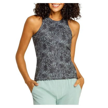 Women's Foundation Hi-Neck Tennis Tank Snakeskin-Apparel-Tail-AX3171-V668S25-3-Tennis Express