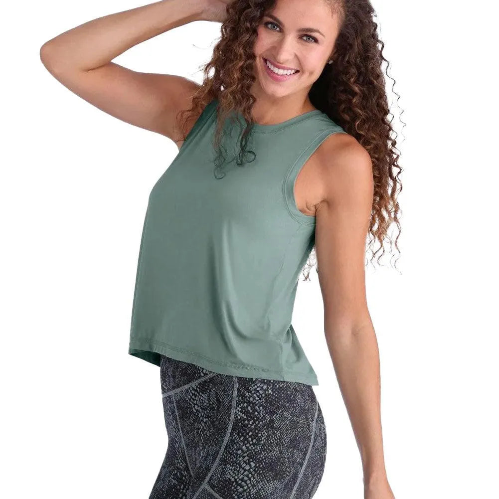 Women's Machli Swing Tennis Tank Sage