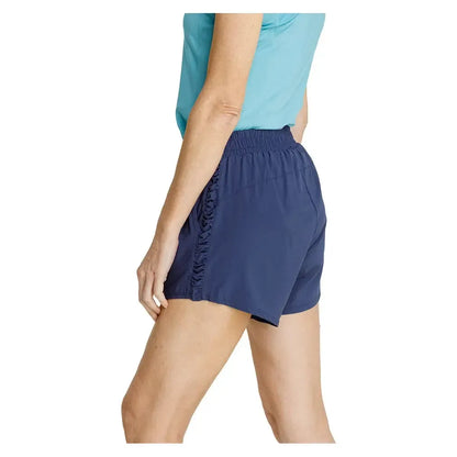 Women's Roe Shorts with Briefs and Ruched Inserts