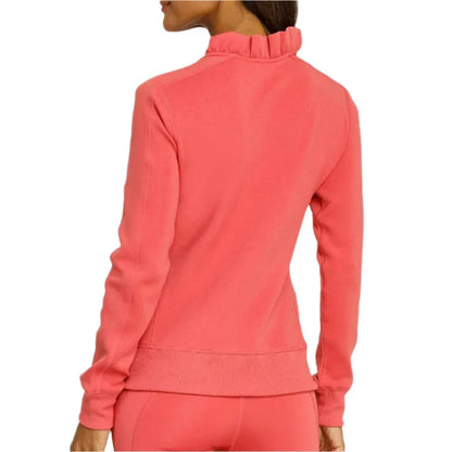 Women's Condoleezza Tennis Sweatshirt Cherry Rose