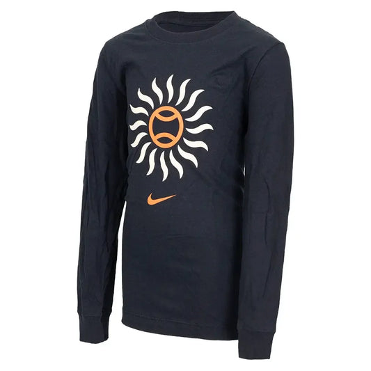 Boys' Cotton Long Sleeve Tennis Tee