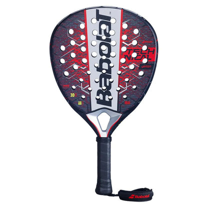 Technical Veron 2.5 Padel Racquet Black and Red