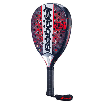 Technical Veron 2.5 Padel Racquet Black and Red