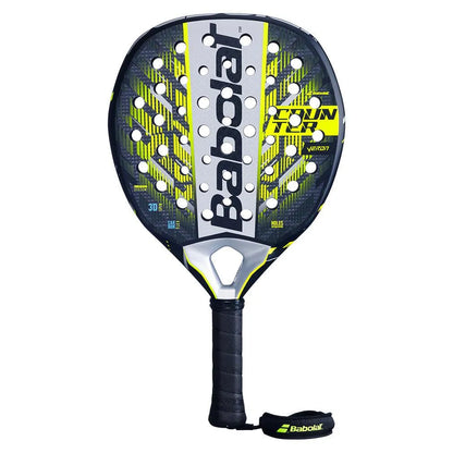 Counter Veron 2.5 Padel Racquet Black and Yellow